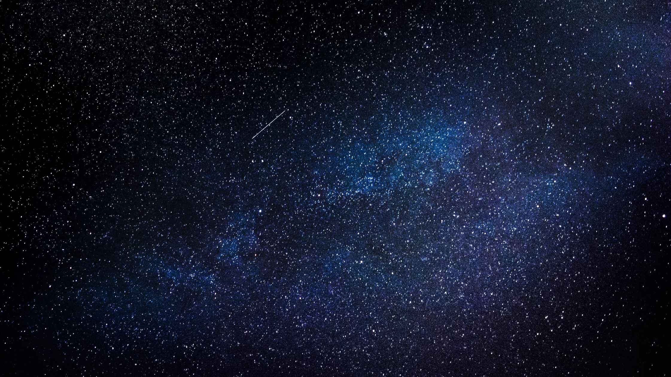Low angle view of stars on sky